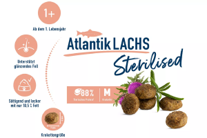 Happy Cat Sterilised AtlantikLachs 1,3 kg