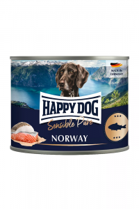 12 x Happy Dog  Seefisch Pur 200 gr. Norway
