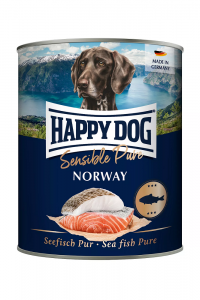 12 x Happy Dog  Seefisch Pur 400 gr. Norway