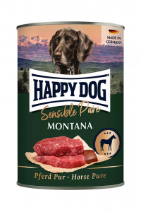 6 x Happy Dog Pferd Pur 800 gr. Montana
