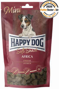 10 x Happy Dog Soft Snack Mini Africa 100 gr