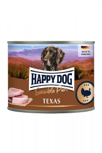 6 x Happy Dog Truthahn Pur 200 gr. Texas