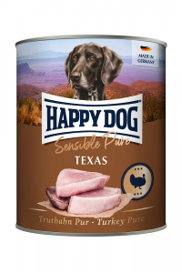 6 x Happy Dog  Truthahn Pur 400 gr. Texas