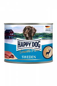 6 x Happy Dog  Wild Pur 200 gr. Sweden
