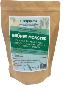 Siglhorse Schmusis Gruenes Monster 1 kg