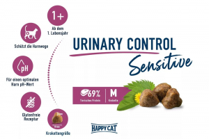 Happy Cat Sensitive Urinary Control 300 gramm zur Unterstützung des Harntrakts