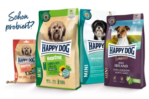 Happy Dog  NaturCroq Mini Lachs und Reis 4 kg für Haut und Fell