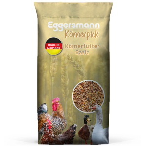 Eggersmann  Körnerpick Körnerfutter Basic 25 kg - Basisfutter für Hühner, Gänse und Enten