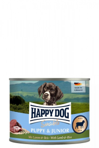 6 x Happy Dog Sensible Puppy Lamm & Reis 200 gramm Proteivielfalt