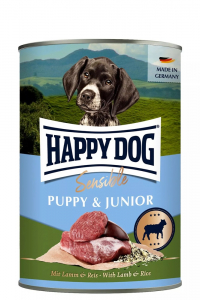 6 x Happy Dog Sensible Puppy Lamm & Reis 400 gramm Proteinvielfalt