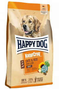 Happy Dog NaturCroq Ente & Reis 11 kg ausgewogene Proteinvielfalt