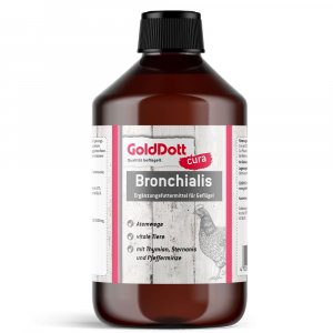 GoldDott cura Bronchialis 500 ml zur Unterstützung der Atemwege für Geflügel