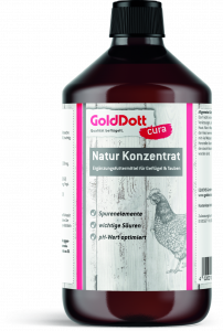 GoldDott cura Naturkräuter Konzentrat 1 Liter zur pH-Wert Absenkung