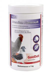 GoldDott cura Premium Kalk 1 kg Vitamine und Spurenelemente
