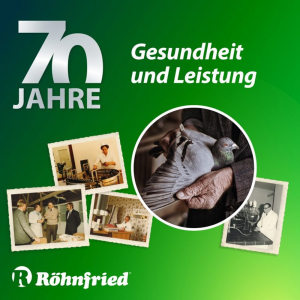 Röhnfried Bierhefe Pro 1,5 kg für ein glänzendes Gefieder