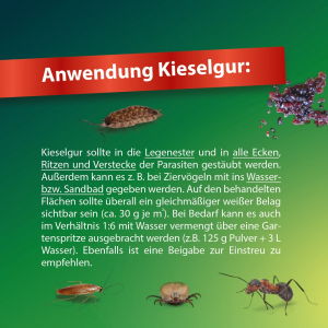 Röhnfried Kieselgur Pulver 600 gramm gegen kriechende Insekten