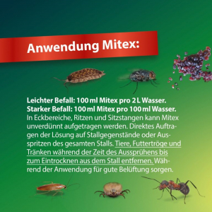 Röhnfried Mitex 1 Liter hochwirksamer Ungeziefervernichter