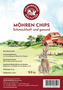 Nösenberger Möhren Chips 2,5 kg